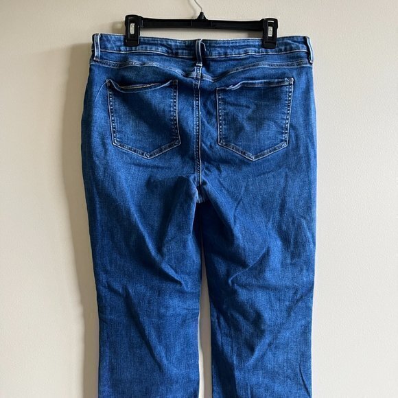 NYDJ Barbara Bootcut Jeans Wdnmbb2339 Blue Womens Plus Size 14W Denim Pa… - Picture 7 of 11